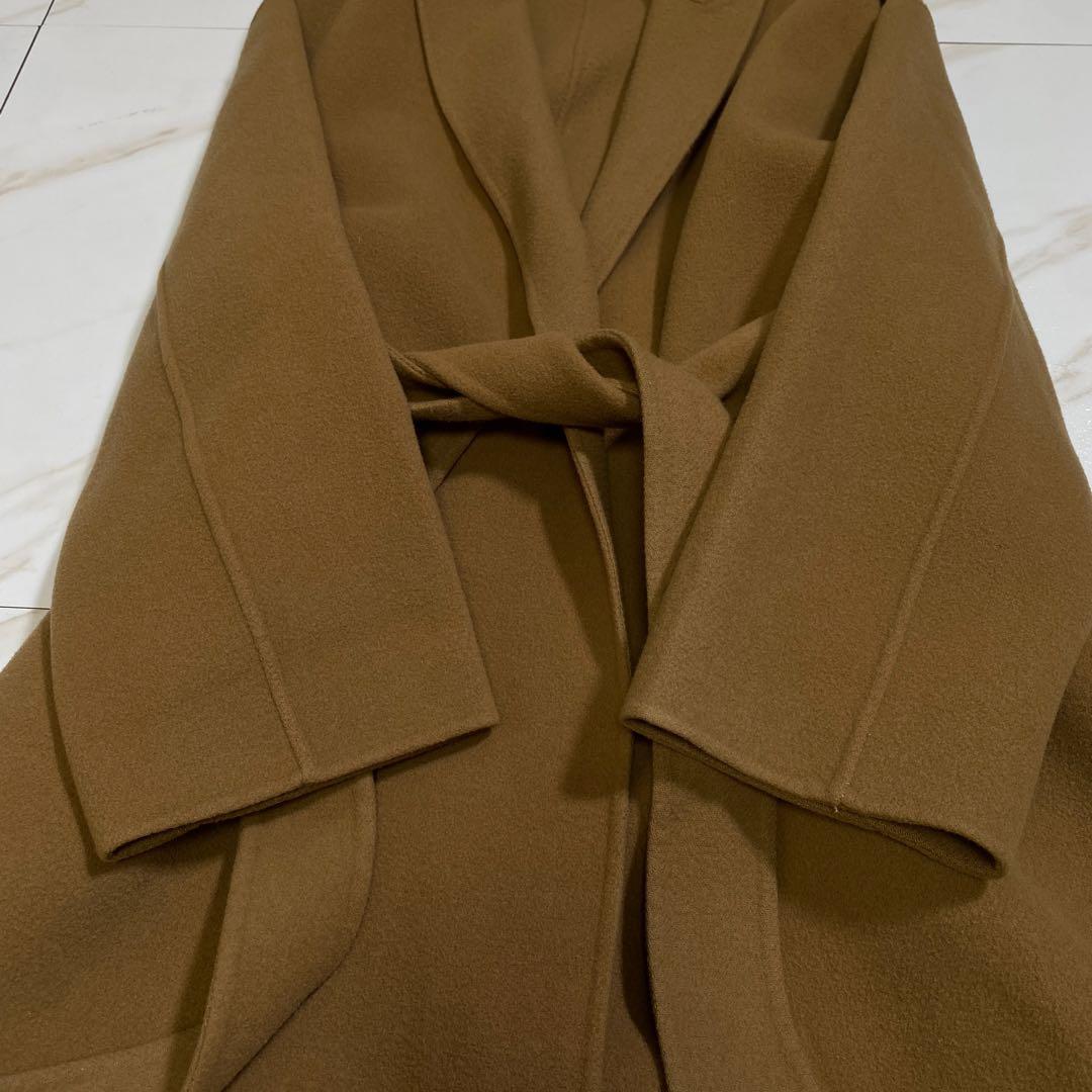 完売品♡NORC ウールメルトン リバーコート ダブルフェイス ベルデッドコート