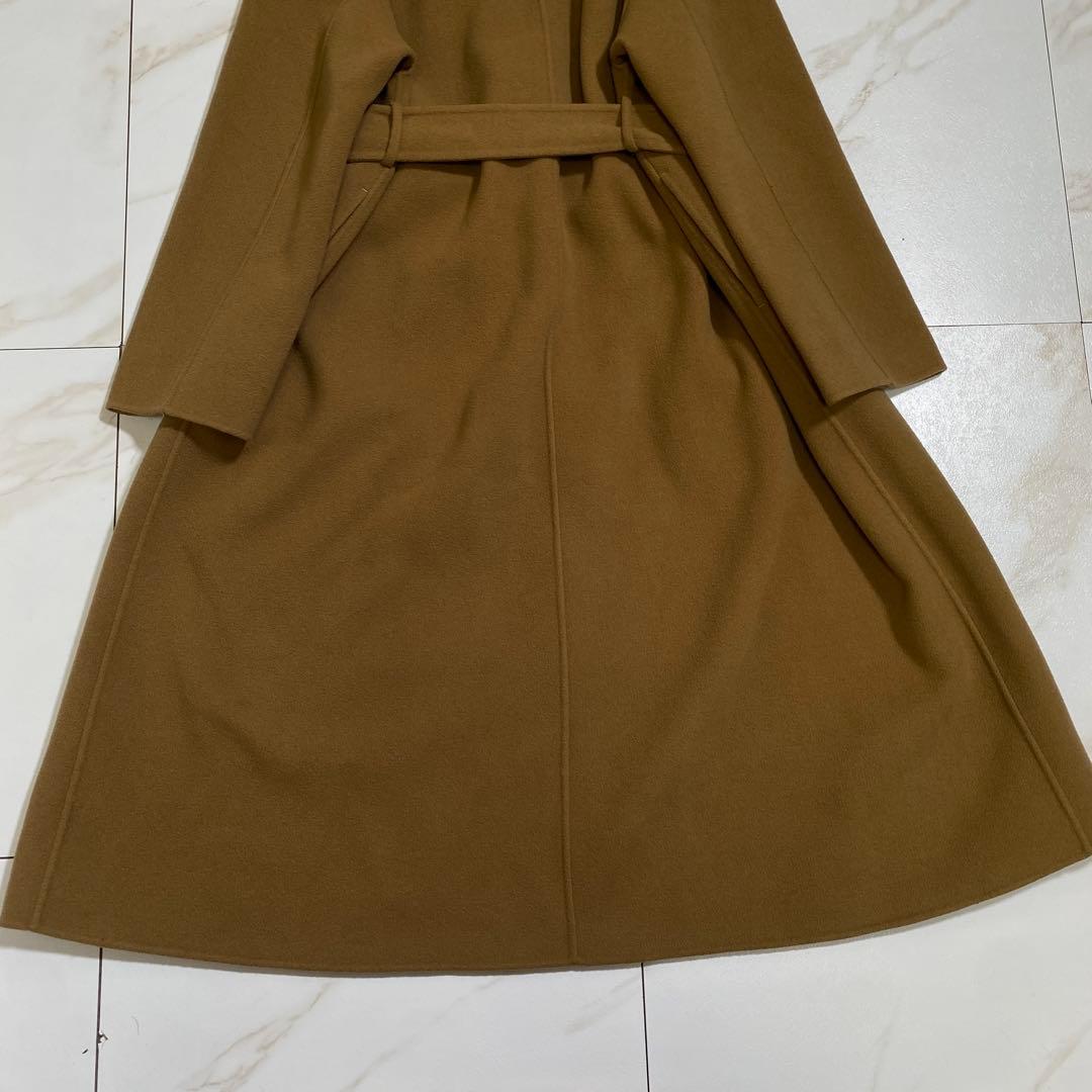 完売品♡NORC ウールメルトン リバーコート ダブルフェイス ベルデッドコート