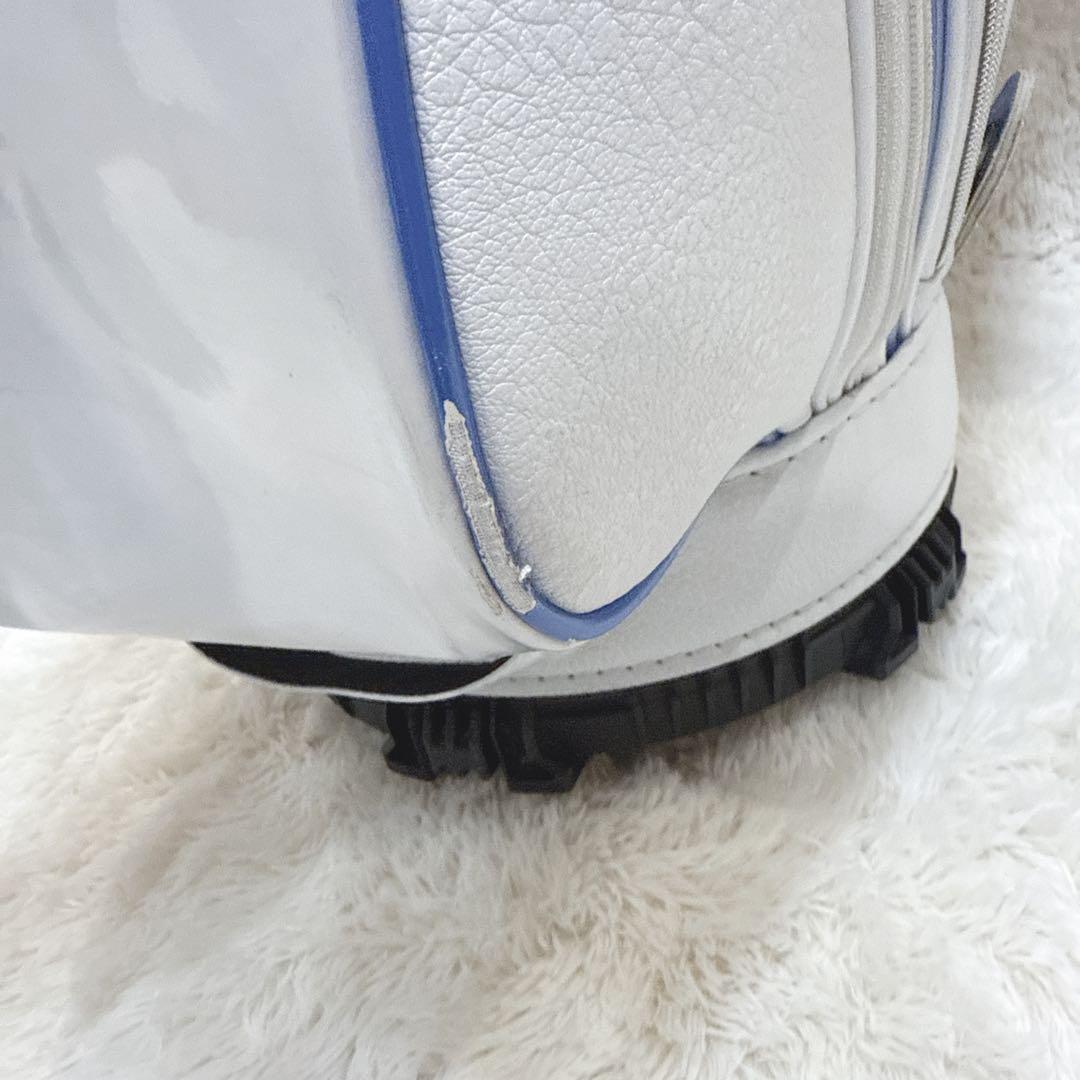 キャロウェイ Callaway ゴルフバッグ キャディバッグ ホワイト ブルー