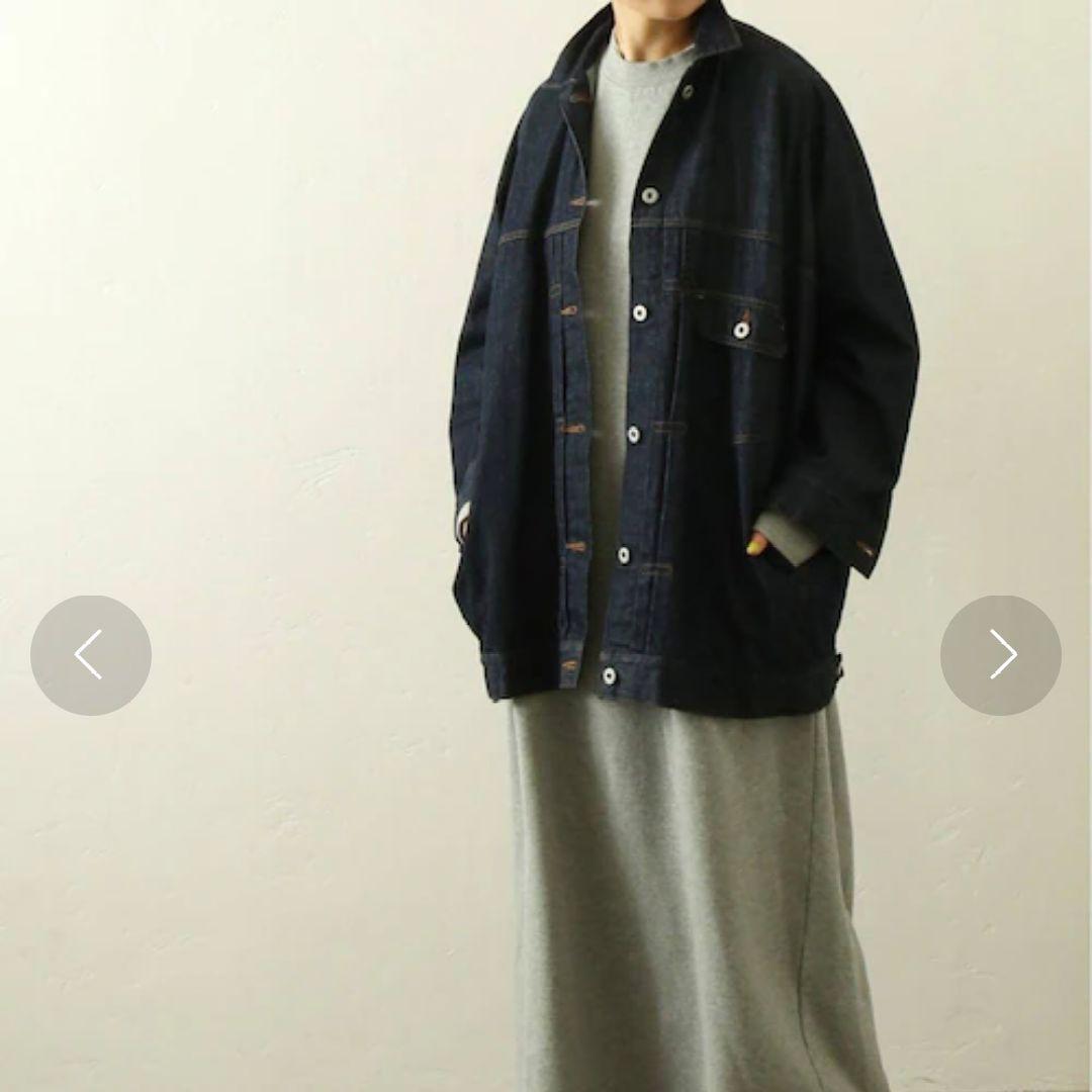 美品 JOURNAL STANDARD 10OZデニムBIGGジャン