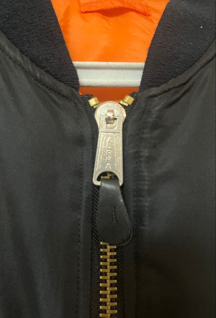 ジャケット・アウター ALPHA INDUSTRIES MA-1 black