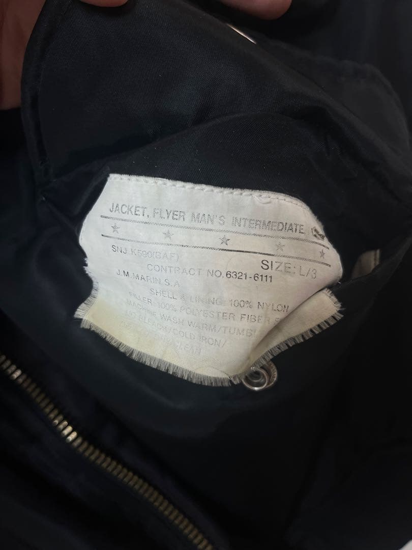 ジャケット・アウター ALPHA INDUSTRIES MA-1 black