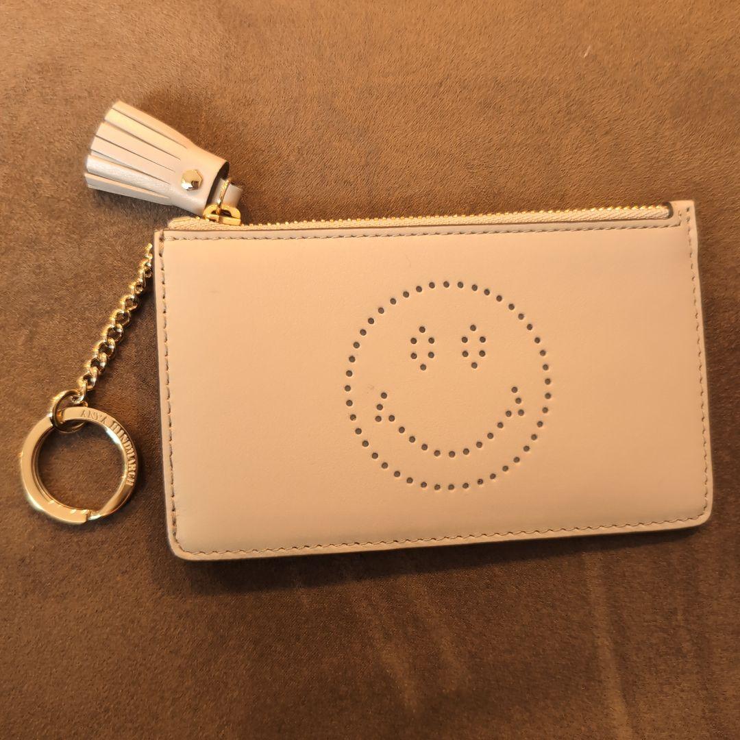 ANYA HINDMARCH　スマイル　キーケース　ミニ財布