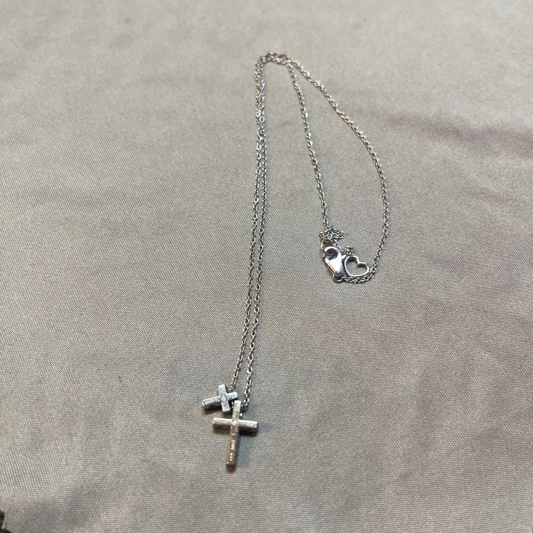 ポンテヴェキオPonte Vecchio ダイヤモンド クロスネックレス