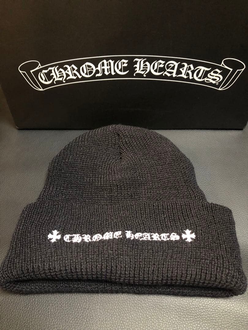 クロムハーツ chrome hearts ニット ビーニー CH プラス　値下げ