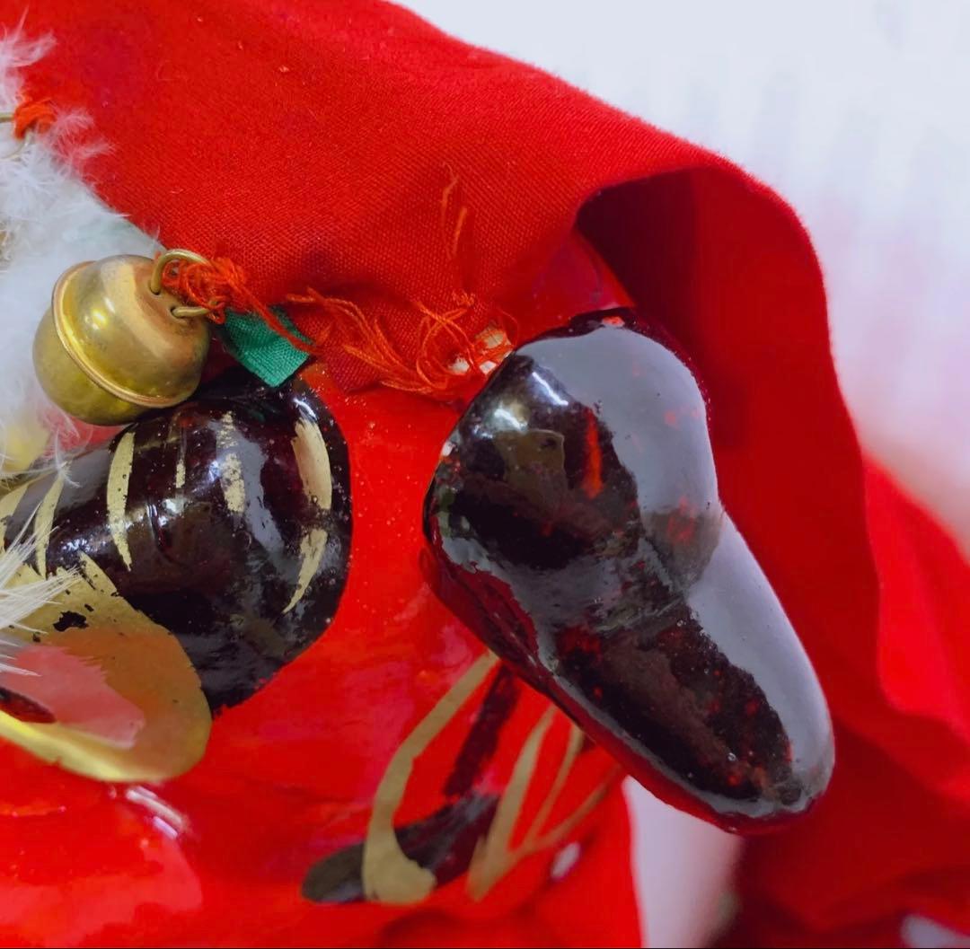 希少 手獅子 日本舞踊 小道具 獅子舞 赤獅子 舞手獅子 獅子頭 縁起物 魔除け