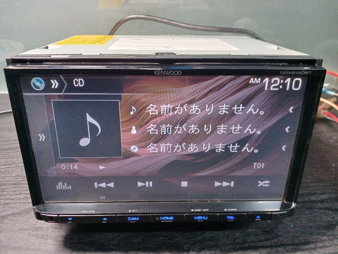 カーオーディオ KENWOOD DDX6190BT