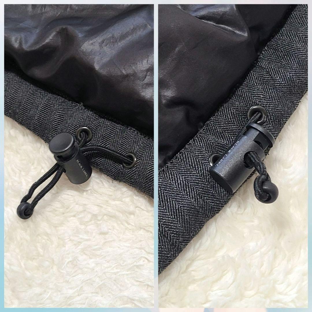 【極暖】　バーバリー　ダウンベスト　ノバチェック　ヘリンボーン　ホースロゴ　L