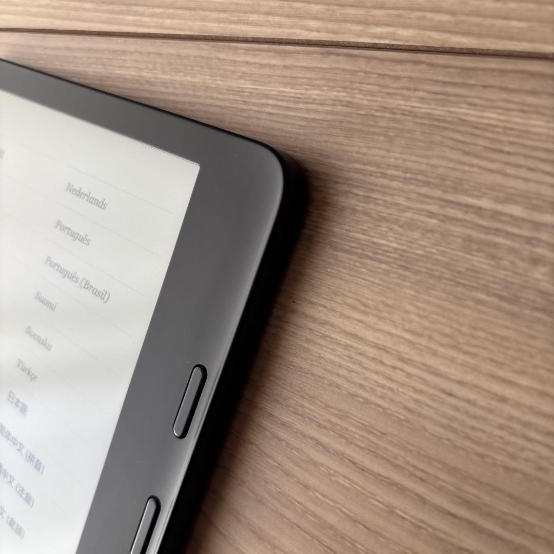 Rakuten Kobo Libra2 電子書籍リーダー　ブラック カバー付き