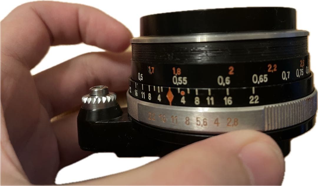 レンズ(単焦点) Carl Zeiss Jena Tessar 50mm f/2.8