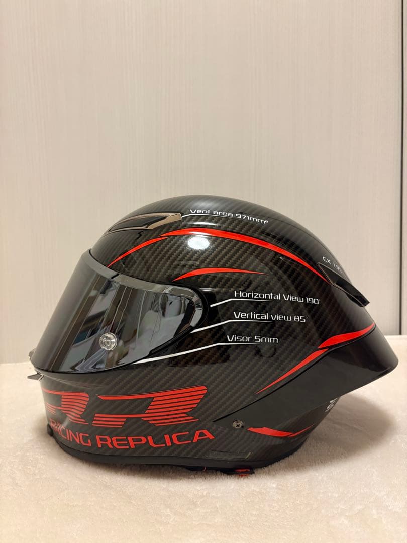 PISTA GP RR PERFORMANCE CARBON/Red ヘルメット