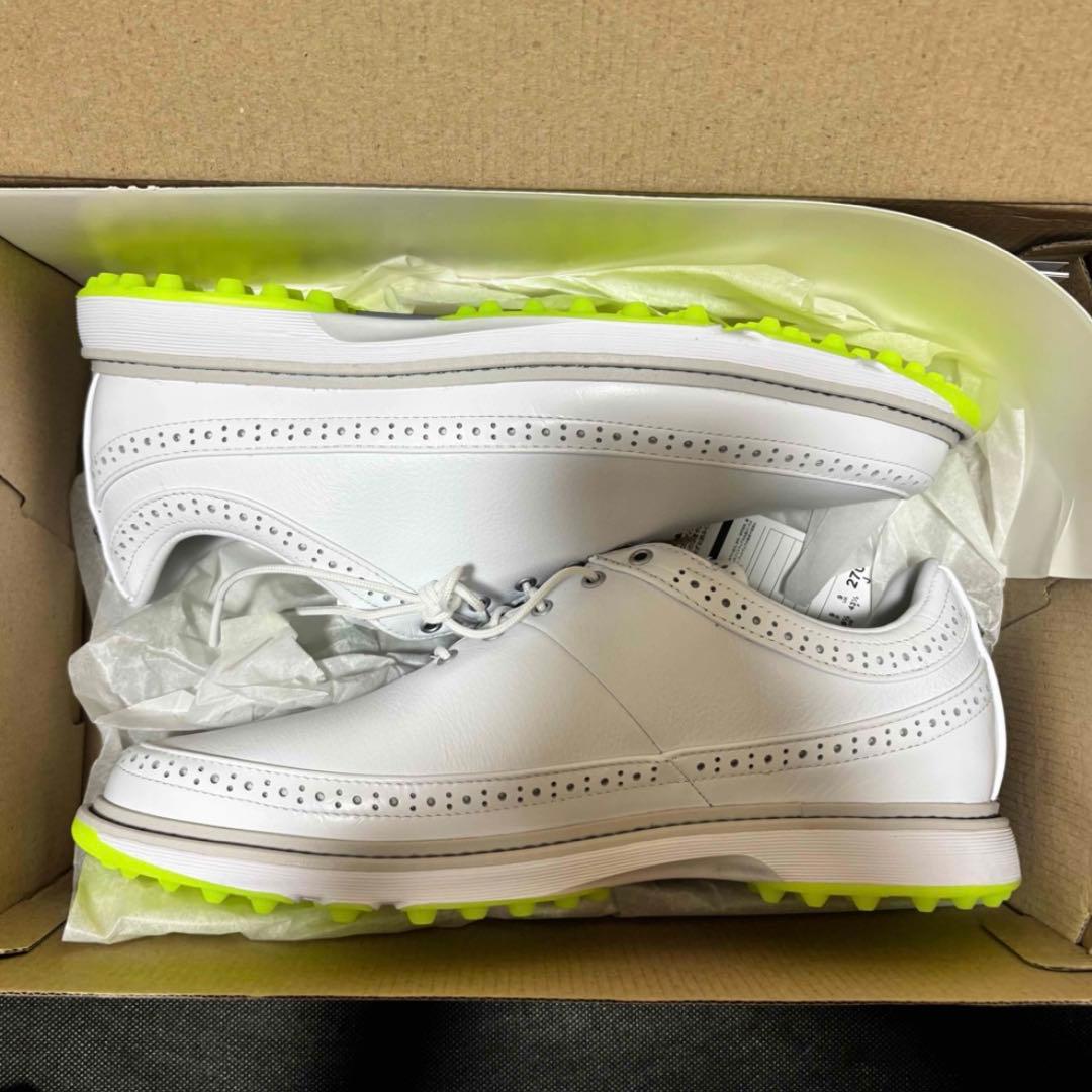 27cm adidas Golf MC80 ゴルフシューズ ID4748 白