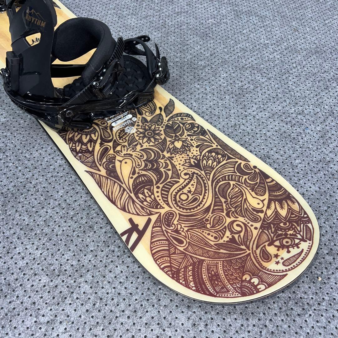 数回使用 ROSSIGNOL MYTH 139×SALOMON RHYTHM S