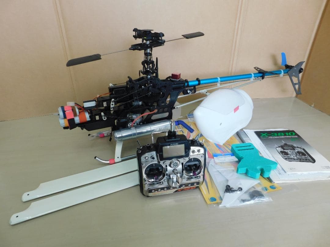 ヒロボー　スカディEVO 50SWM 整備済み