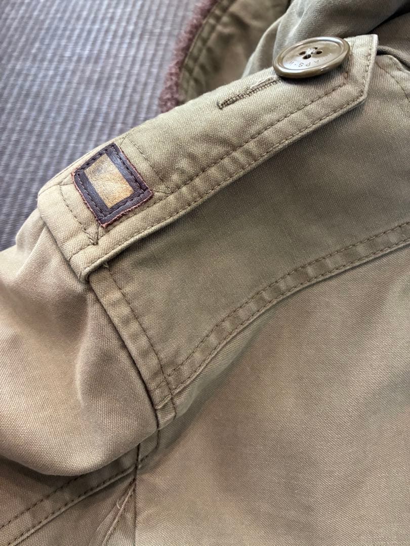 WTAPS ダブルタップス 12aw ミリタリージャケット フード付き オリーブ