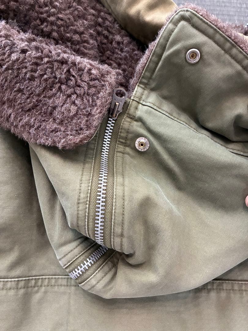 WTAPS ダブルタップス 12aw ミリタリージャケット フード付き オリーブ