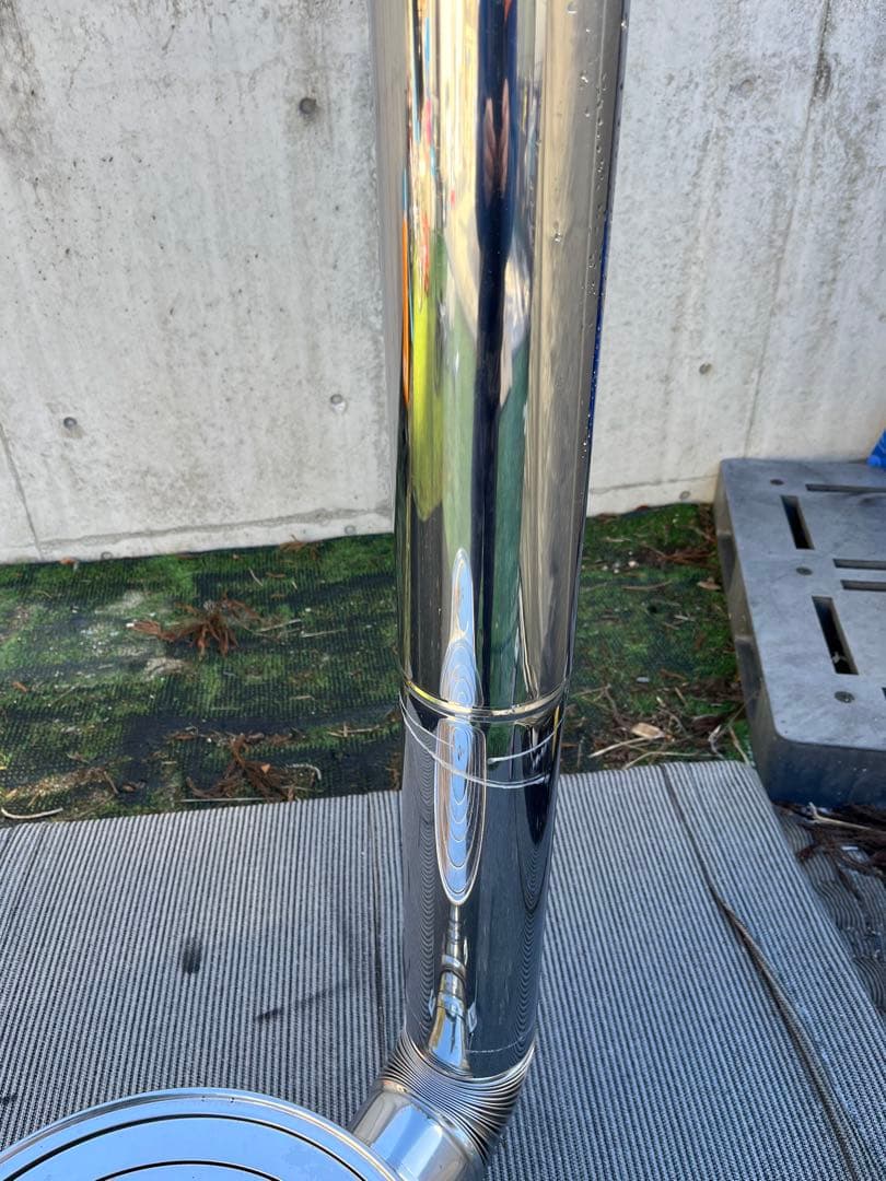 ホンマ製作所　時計型　薪ストーブ　ステンレス