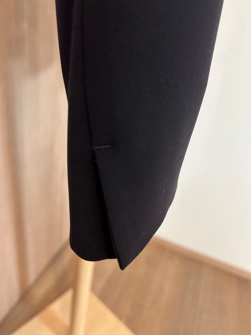 23区　紺色　ノーカラージャケット&ワンピース