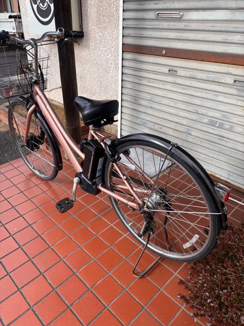 実働車　アルベルトe 電動自転車　BRIDGESTONE
