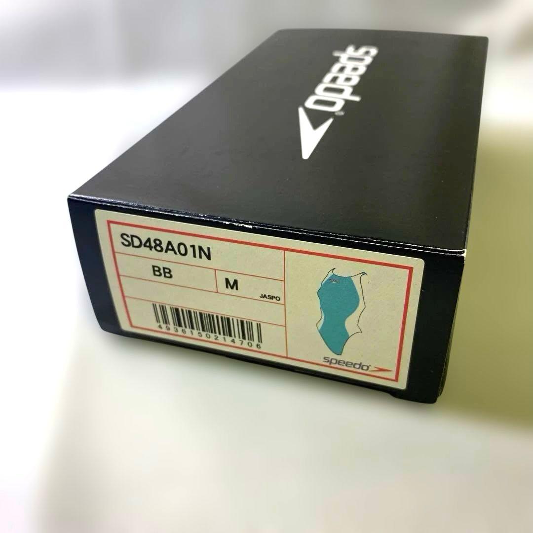 【新品】speedo 競泳水着　レディース　SD48A01 バリブルー　M