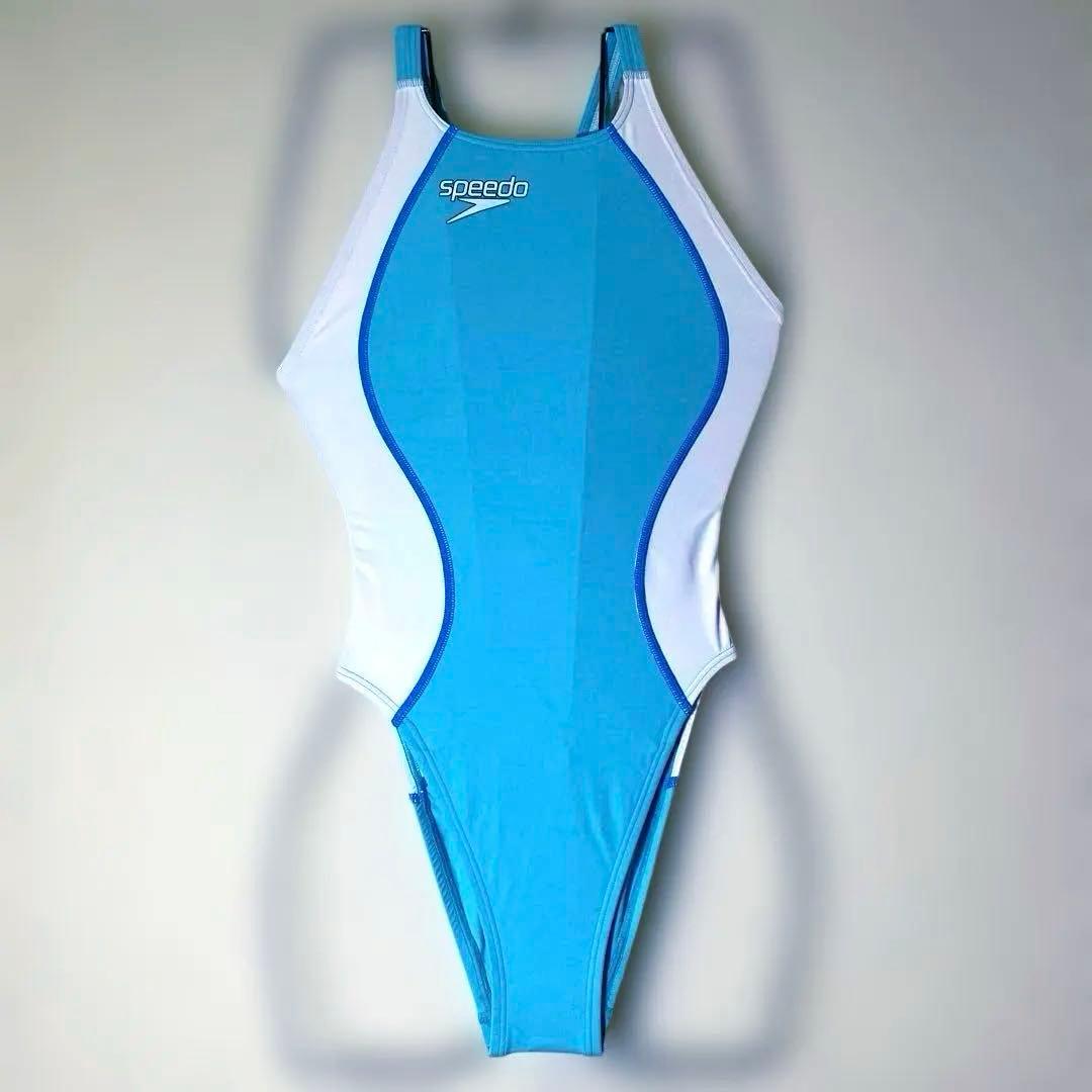 【新品】speedo 競泳水着　レディース　SD48A01 バリブルー　M