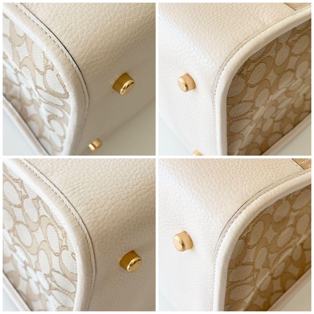 【新品】COACH 2way トートバッグ デンプシー 40 ジャカード