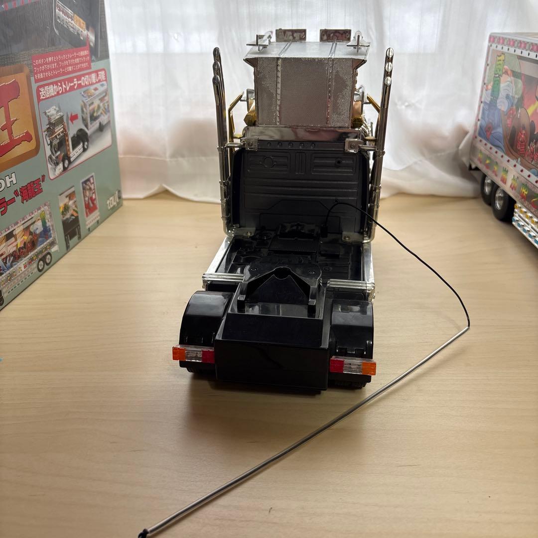 トイコー　光るデコトラトレーラーラジコン海龍王