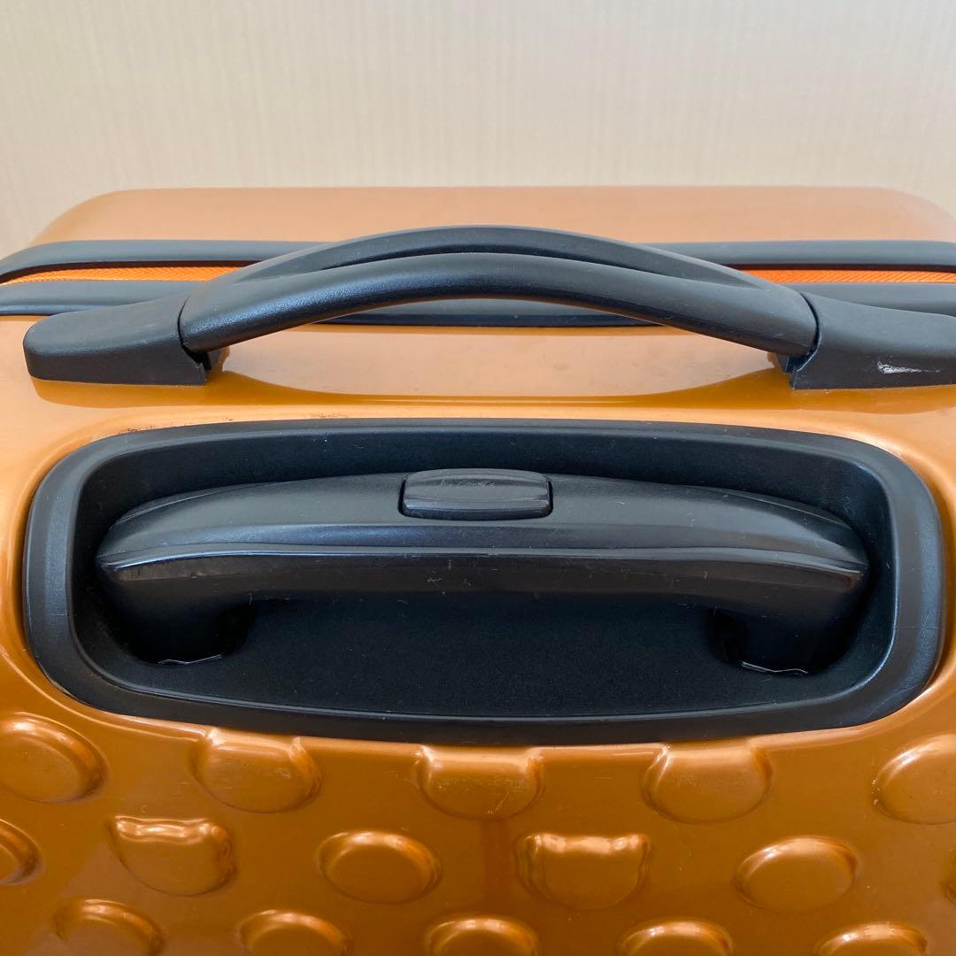 ツモリチサト｜廃盤・限定キャリーケース（猫エンボス／アンティークオレンジ）