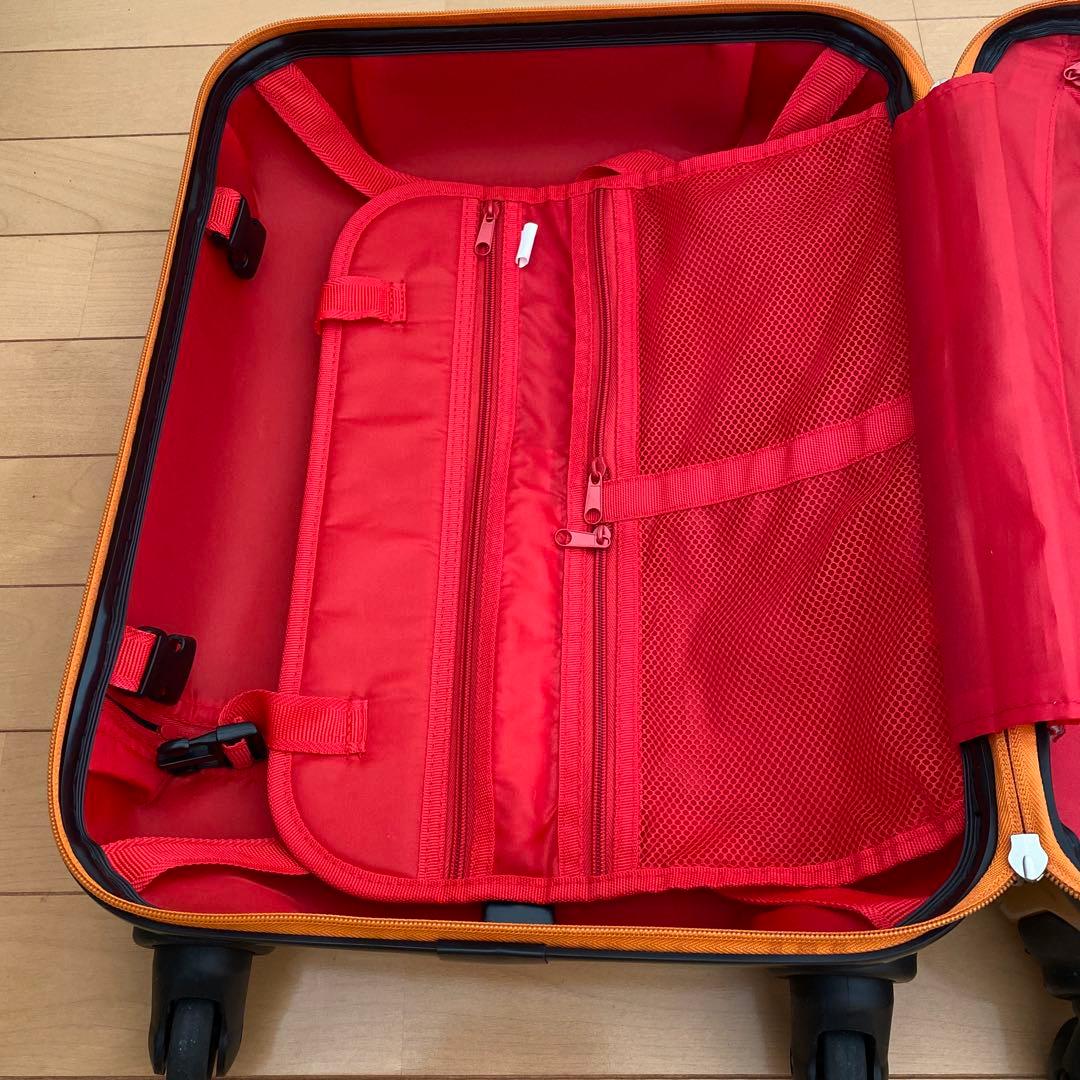 ツモリチサト｜廃盤・限定キャリーケース（猫エンボス／アンティークオレンジ）