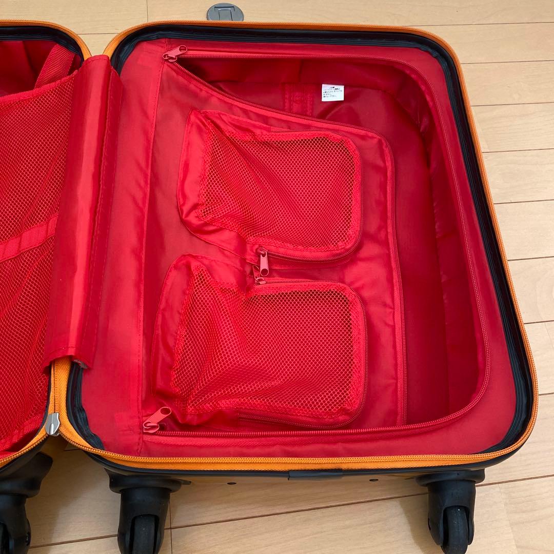 ツモリチサト｜廃盤・限定キャリーケース（猫エンボス／アンティークオレンジ）