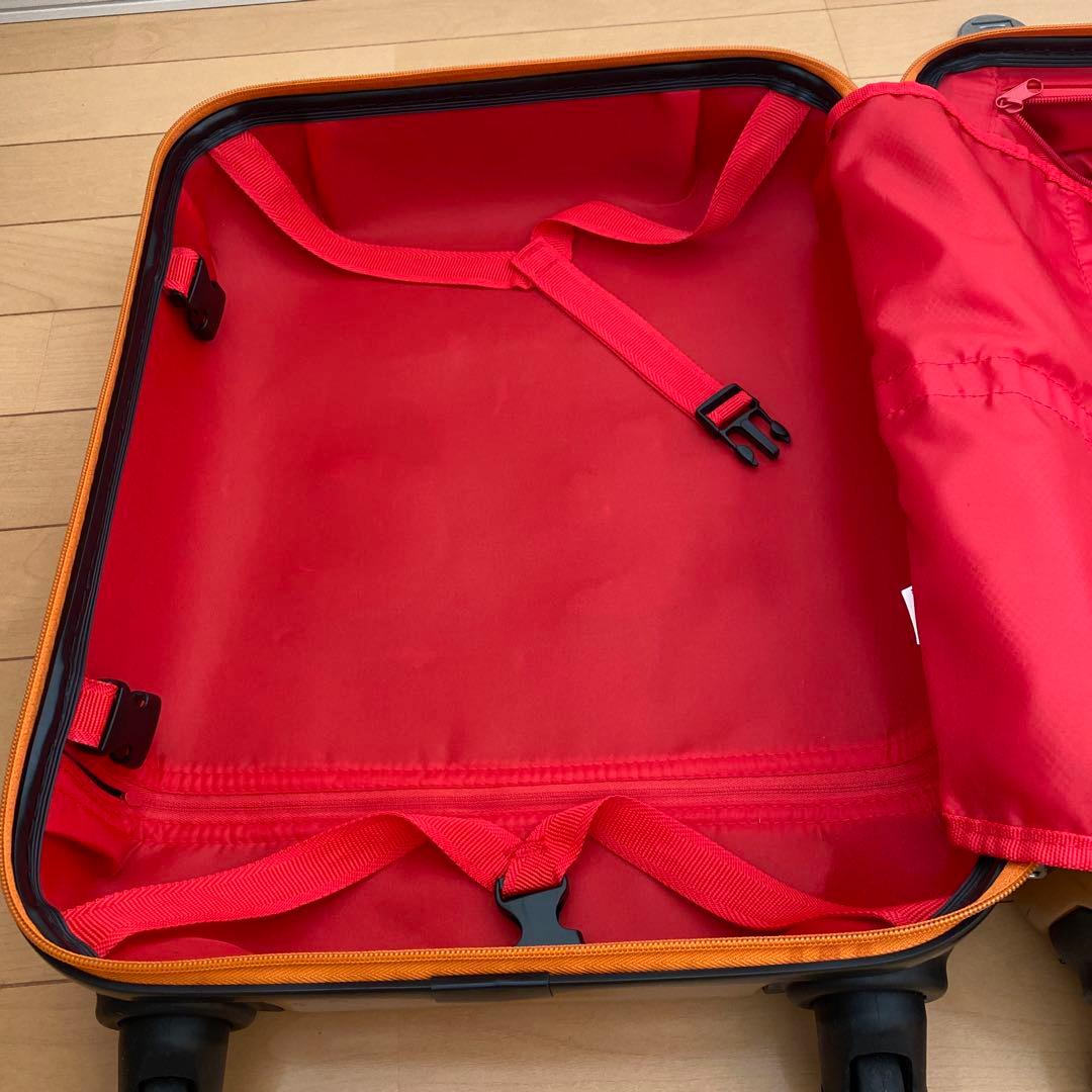 ツモリチサト｜廃盤・限定キャリーケース（猫エンボス／アンティークオレンジ）