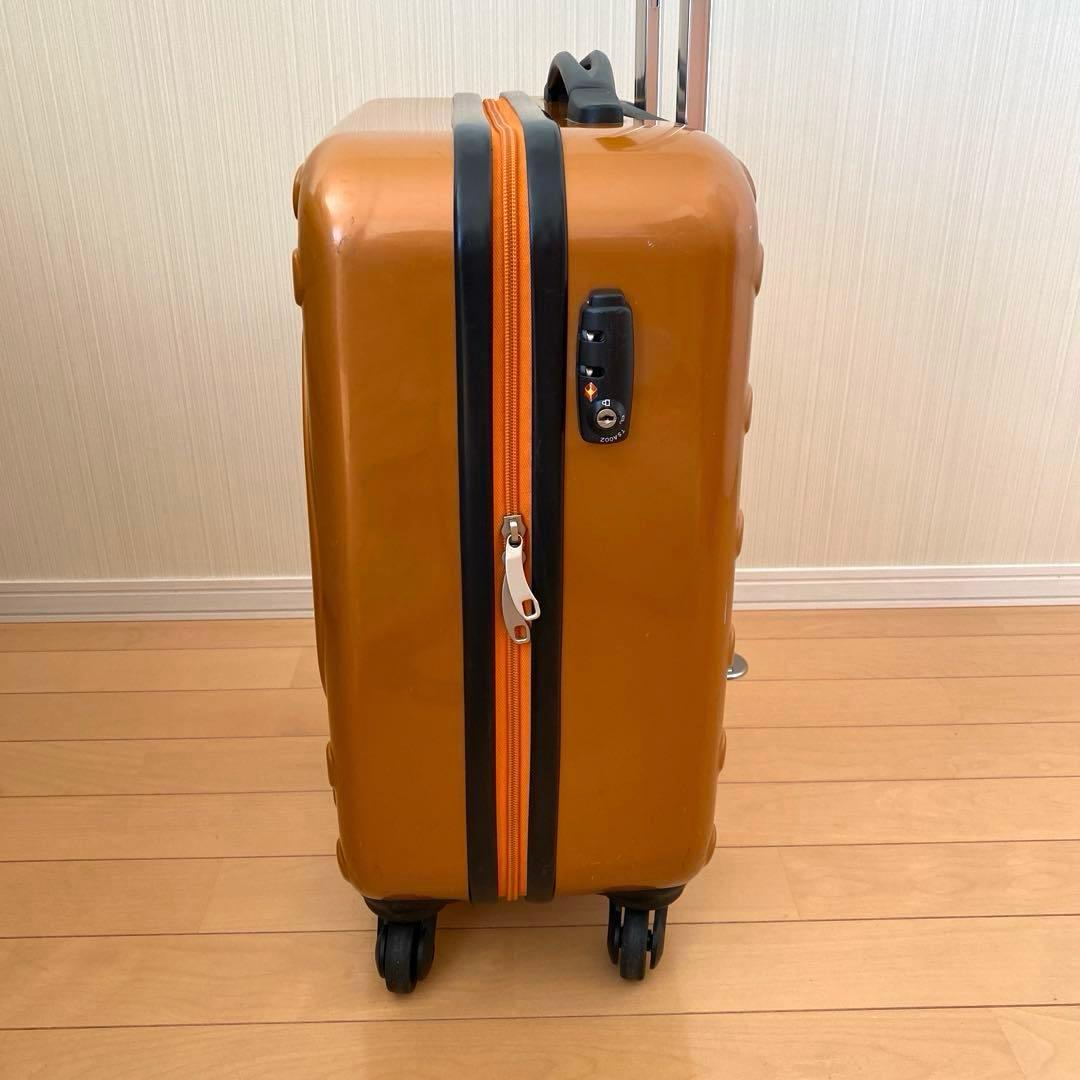 ツモリチサト｜廃盤・限定キャリーケース（猫エンボス／アンティークオレンジ）