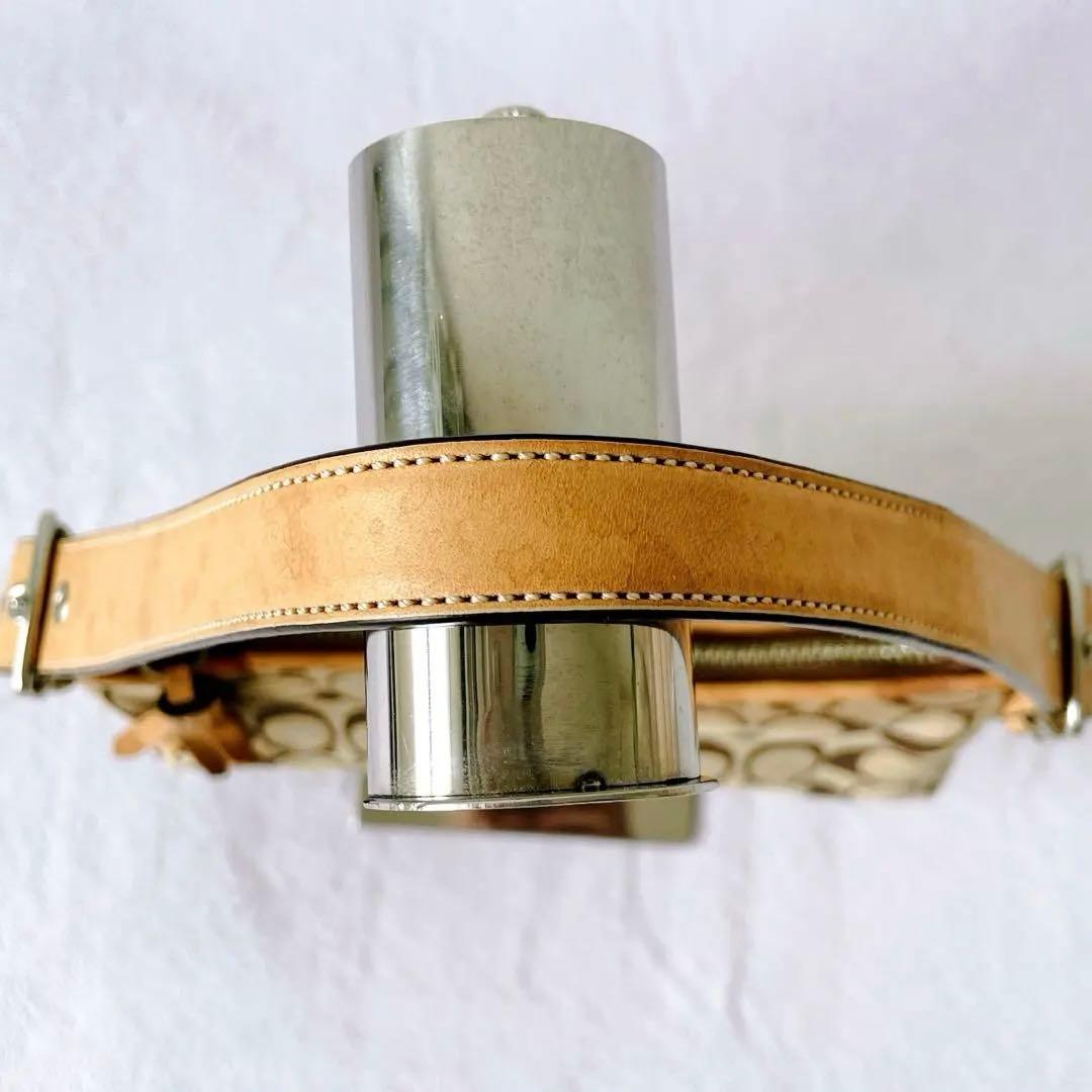 コーチ 6371 シグネチャー アクセサリーポーチ ワンショルダーバッグ