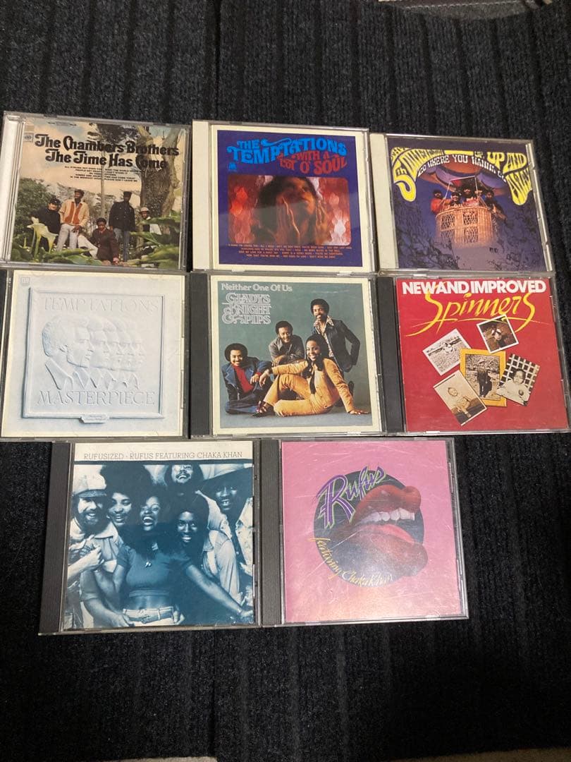 60・70年代 ソウル : R & B ミュージック CD 8枚セット