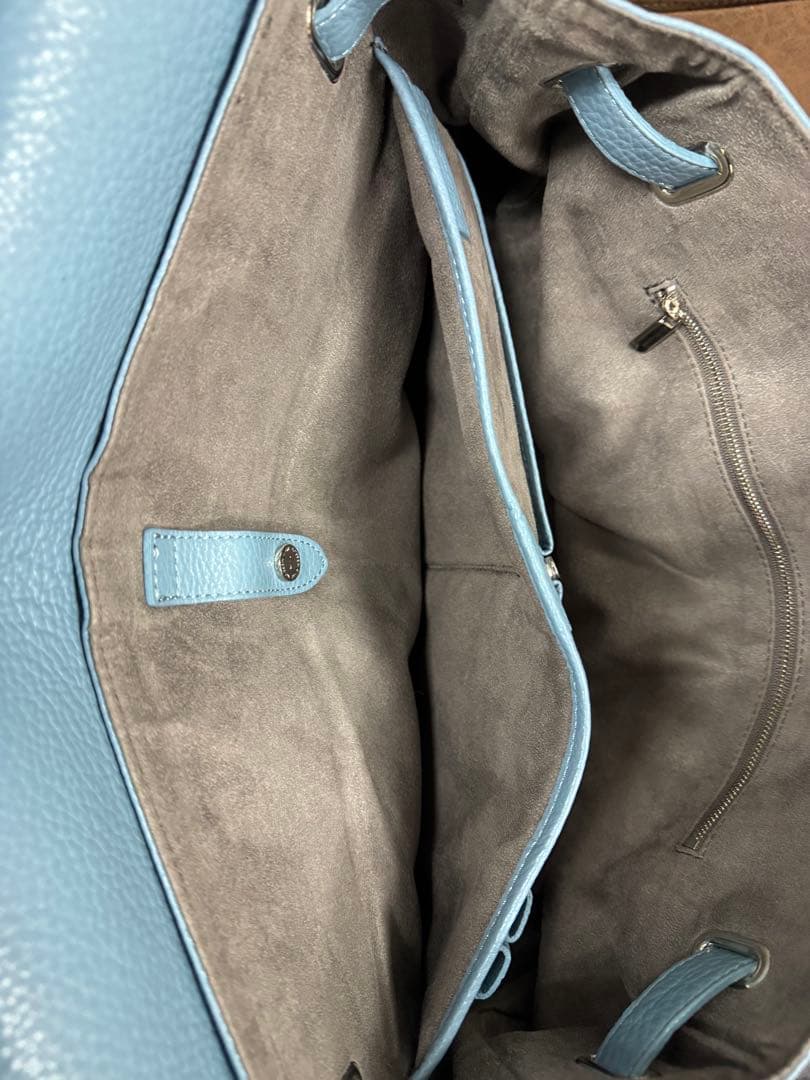 ペッレモルビダ 2way メイデンボヤージュ ボストンバッグ ブルー