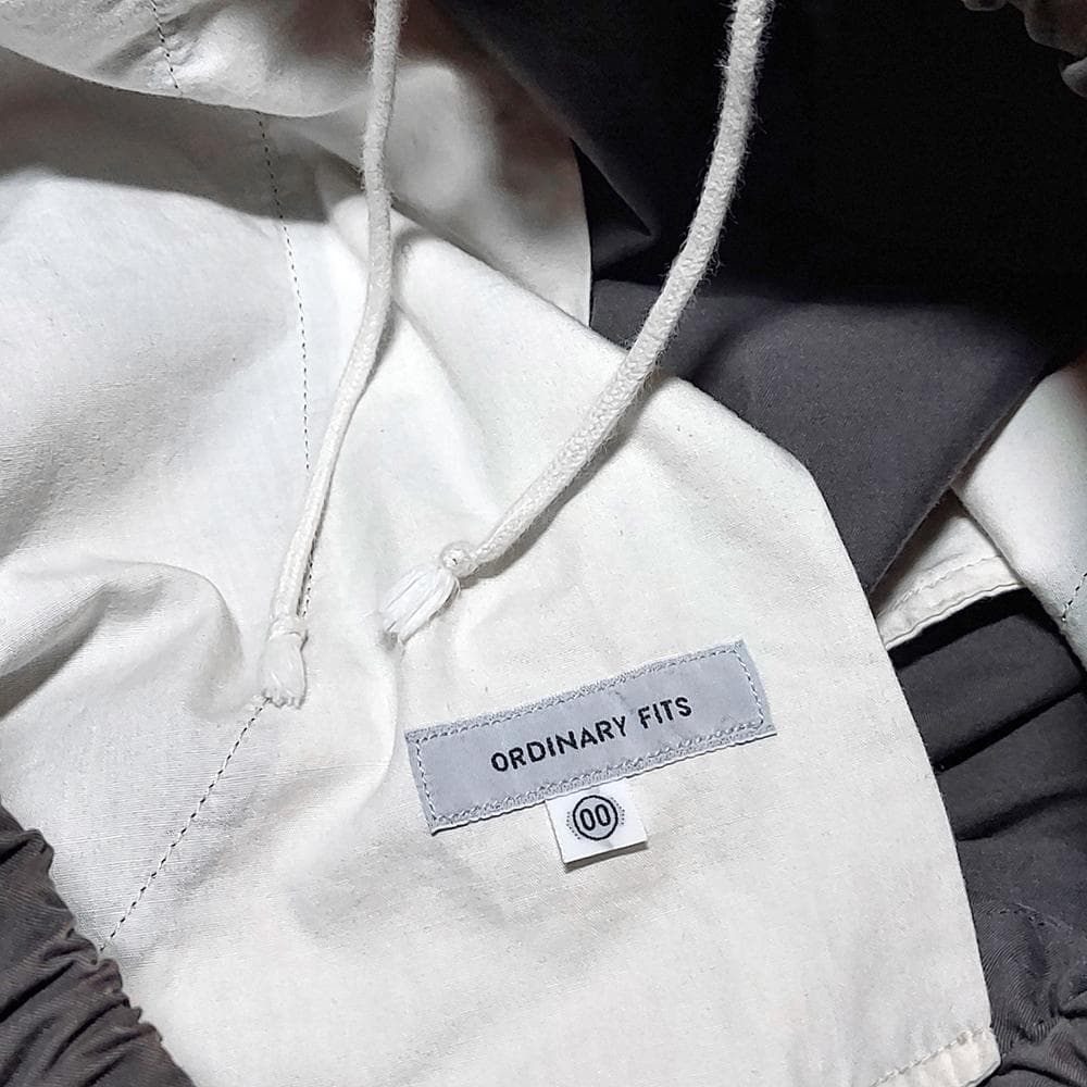 オーディナリーフィッツ✨ゆったりバルーンシルエット コットンボールパンツ スミ黒