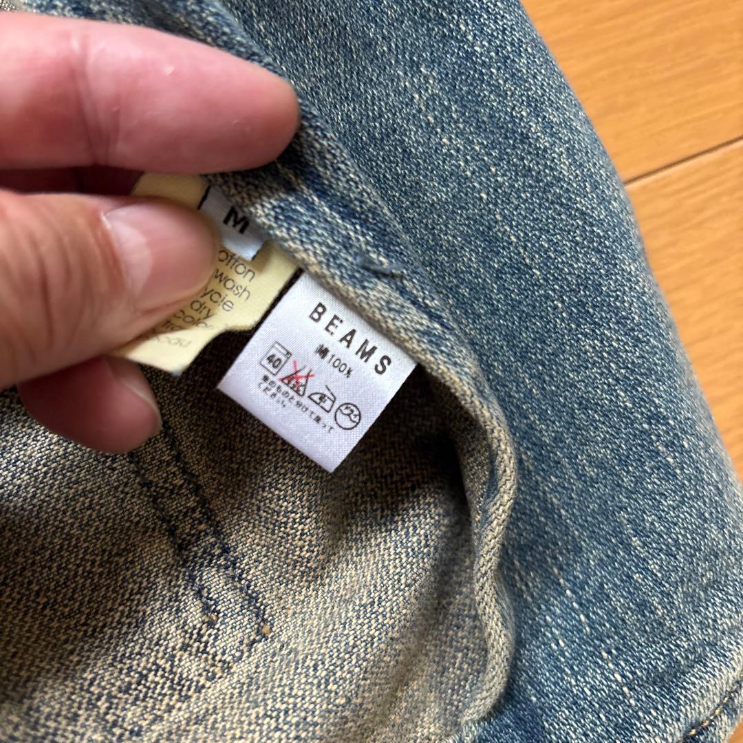 限定コラボ！Oki-ni×BEAMS×リーバイスデニムカバーオールM/オキニ別注