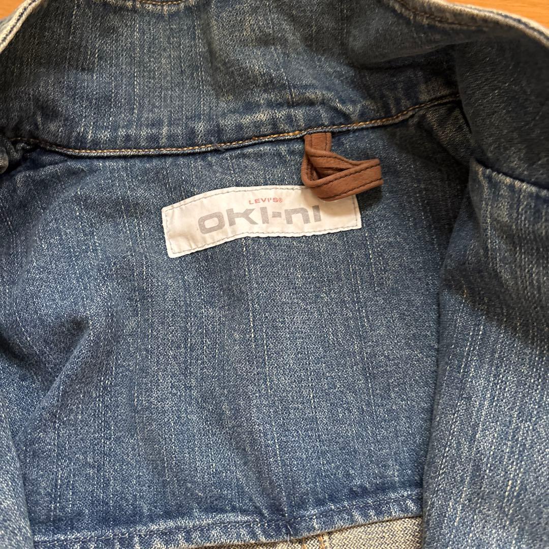 限定コラボ！Oki-ni×BEAMS×リーバイスデニムカバーオールM/オキニ別注