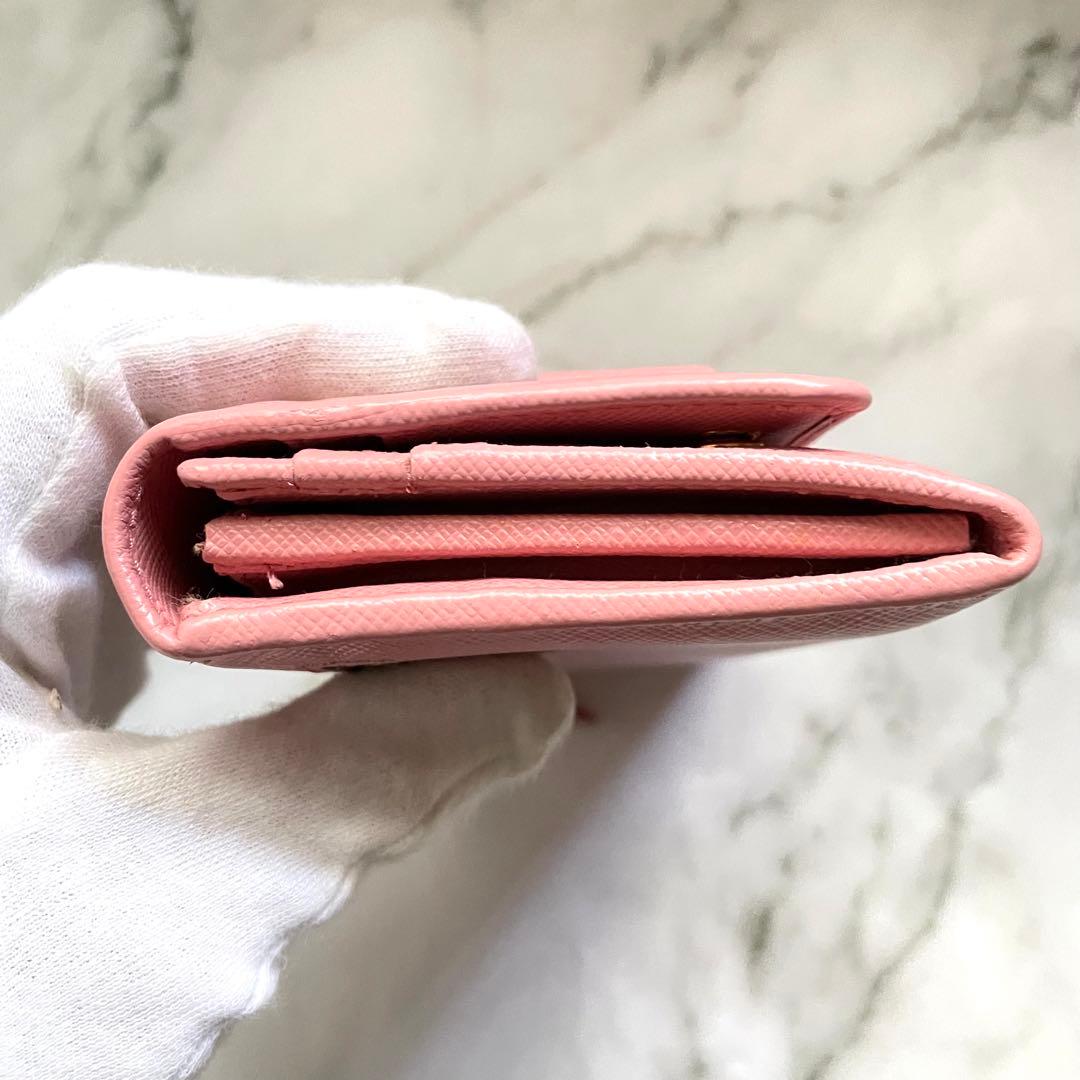 PRADA プラダ サフィアーノ　リボン　フィオッコ　長財布　0116-③