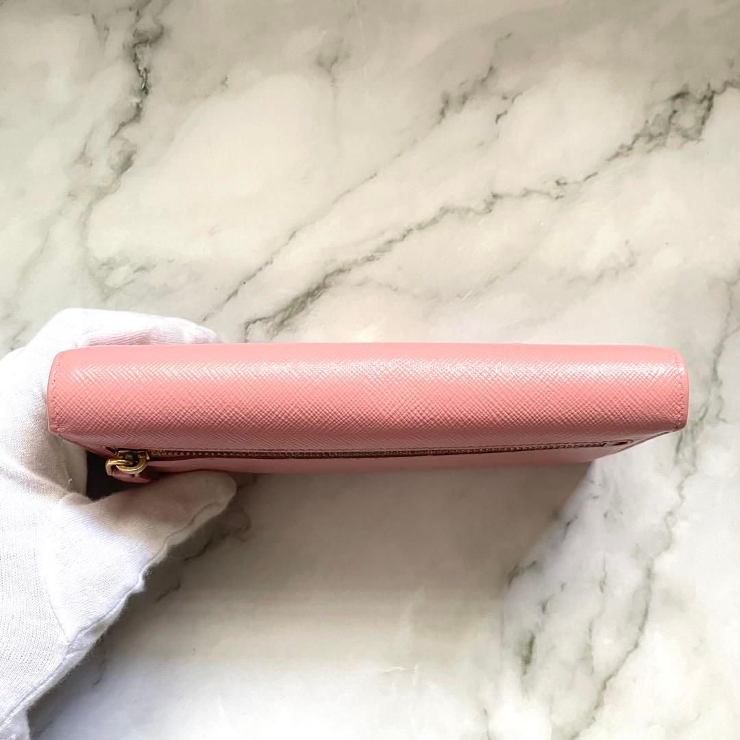 PRADA プラダ サフィアーノ　リボン　フィオッコ　長財布　0116-③