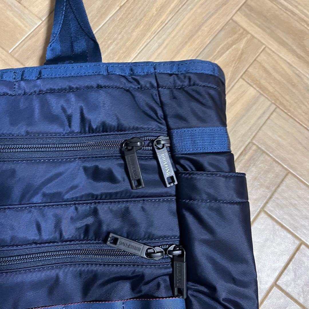 ブリーフィング ゴルフ トートバッグ　BRG223T45 エコツイル　ネイビー