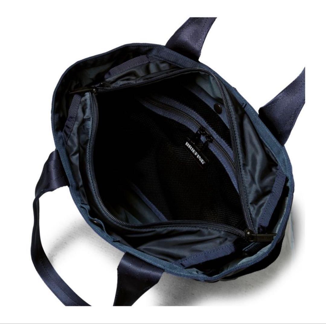 ブリーフィング ゴルフ トートバッグ　BRG223T45 エコツイル　ネイビー