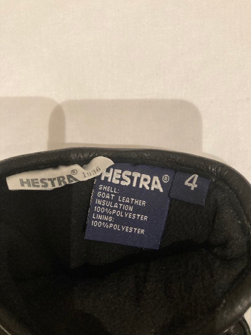 【ヘストラ】HESTRA RSL COMPレーシングレザーグローブ／キッズ 4