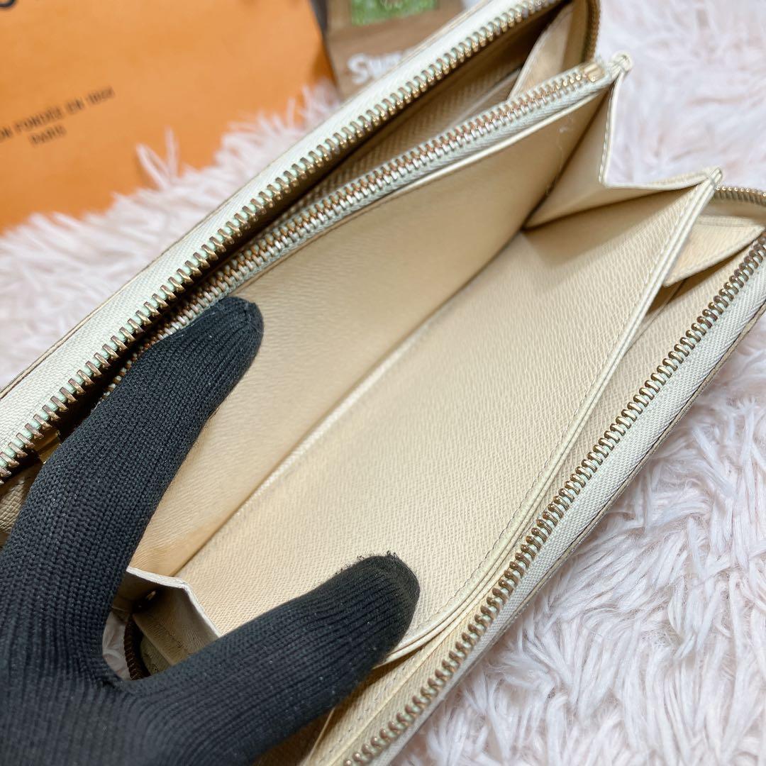 ルイヴィトン ダミエ アズール ジッピーウォレット ラウンドファスナー 長財布