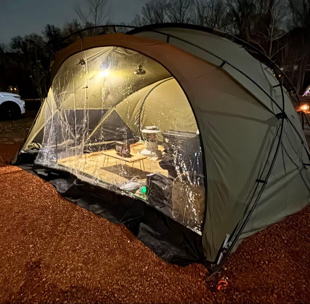 tomount G-moon TC と拡張テントのセット