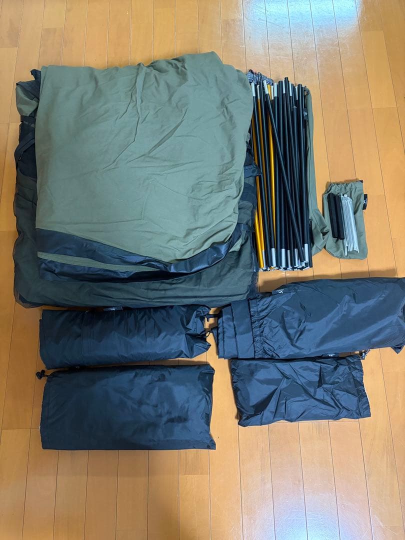 tomount G-moon TC と拡張テントのセット