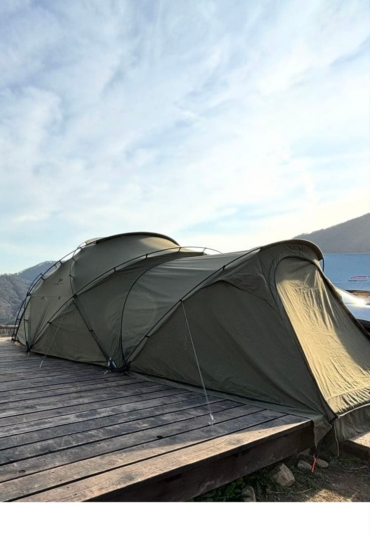 tomount G-moon TC と拡張テントのセット