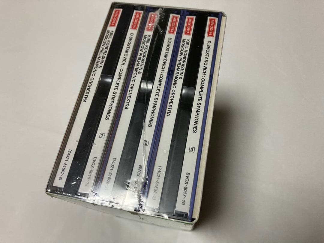 【廃盤・未開封】コンドラシン ショスタコーヴィチ 交響曲全集 10CD