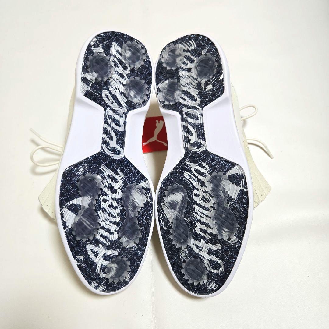 【新品】プーマゴルフ×アーノルドパーマー ウィングチップ シューズ 27㌢