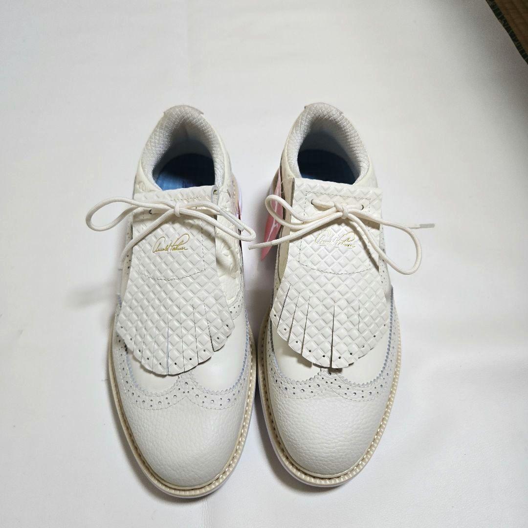 【新品】プーマゴルフ×アーノルドパーマー ウィングチップ シューズ 27㌢